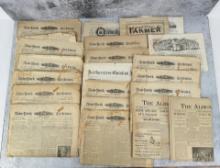 Collection of Antique New York Newspapers