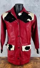 Glacier Furs Custom Leather Steerhide Jacket
