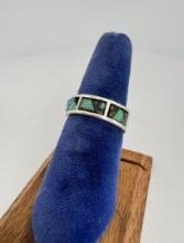 Bell Trading Post Sterling Silver Turquoise Ring