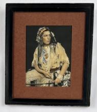 Alfred Campbell Hand Tinted Indian Photo