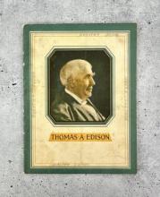 Thomas A Edison Benefactor of Mankind