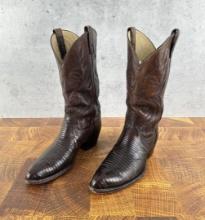 Dan Post Lizard Cowboy Boots