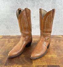 Dan Post Lizard Cowboy Boots