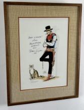 Stan Lynde Signed Hipshot Percussion Print