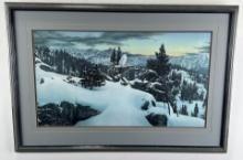 Stephen Lyman Early Winter in the Mountains Print