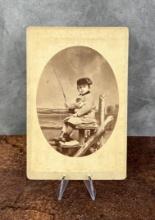 Child with Bow and Arrow Cabinet Photo