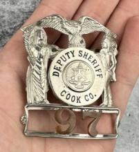 Deputy Sheriff Cook County Chicago Illinois Badge