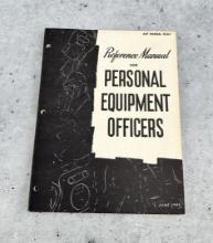 Manual 55-0-1 Manual Personal Equipment Officers