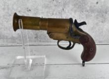 WW1 WWI Webley Scott Flare Gun Signal Pistol