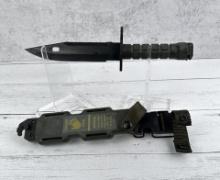 Buck 188 M9 Phrobis Black Blade Bayonet Knife