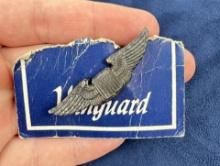 WW2 Vanguard Sterling Silver Pilots Wings
