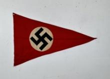 WW2 German NSDAP Pennant Flag