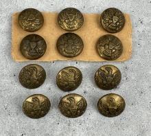 Civil War US Army Infantry Buttons
