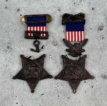 Civil War Medal of Honor Army Navy