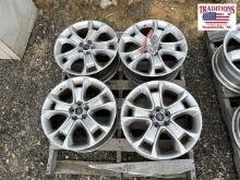 Set of 4 Factory Ford Wheels 5 Lug