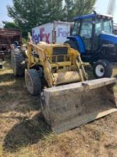 ford 3400 with backhoe attachment