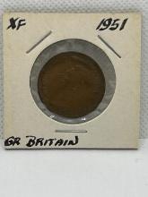 Great Brittain Half Penny Coin