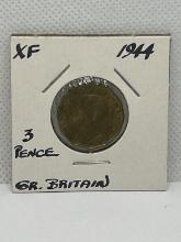 Great Brittain 3 pence Coin