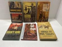 6 Western Paperback Books