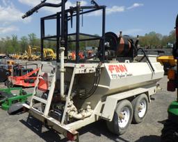 FINN T75 Trailer Mounted Hydro Seeder w/Kohler 25 Hp Eng.