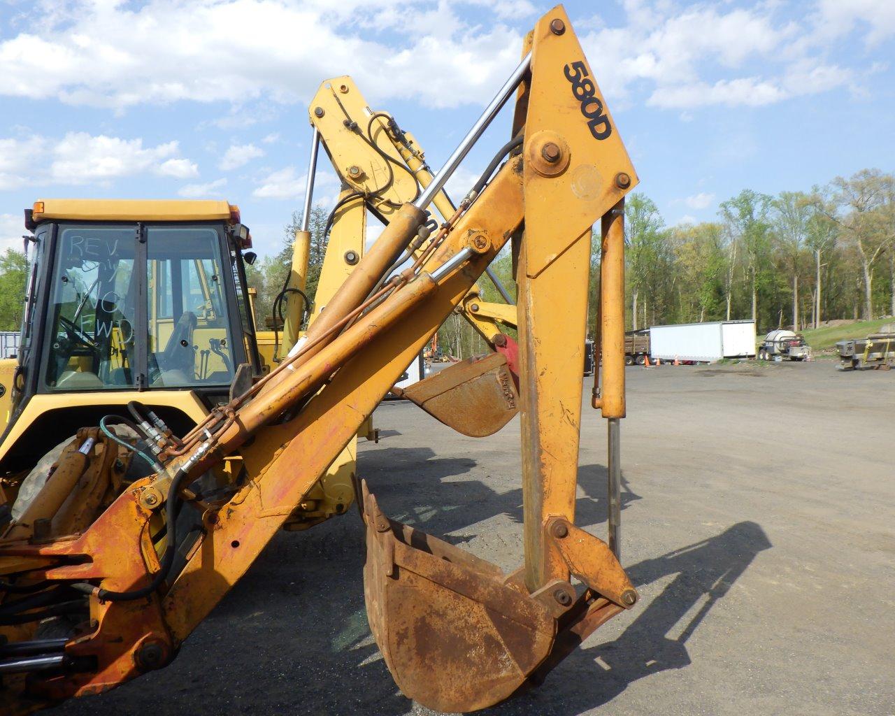 CASE 580D Wheel Loader Backhoe   EROPS   2WD s/n:9082742