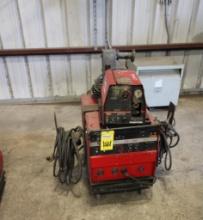 MIG WELDER, LINCOLN IDEALARC CV300, S/N U1970714189, w/ LF-74 wire feeder