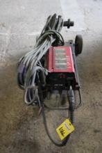 WIRE FEEDER, LINCOLN IDEALARC LF-74, w/ mobile cart