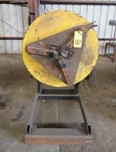 WELDING POSITIONER, STINGER MDL. N/A, approx. 2,500-lb. cap., w/ approx. 36" dia. tbl. & approx. 30"