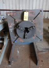 WELDING POSITIONER, JOE FULLER INC. MDL. JFP30, 3,000- lb. cap., 30" square tbl., w/15" dia. 3-jaw