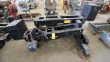 LOT OF TANK ROLLS (2), LJ WELDING AUTOMATION MDL. GE10TRV-100, Idler base units, no rolls