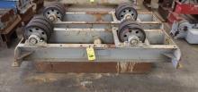 LOT OF TANK ROLL IDLERS (2), WEBB, 11" dia. rolls, approx. 74" length