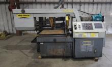 AUTOMATIC HORIZONTAL BANDSAW, HYDMECH MDL. M-20A, auto. feed, 20"H x 30"W cor & 1-1/2"