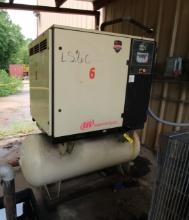 ROTARY SCREW AIR COMPRESSOR, INGERSOLL RAND MDL. UPG-30125, 30 HP, 125 PSI, S/N CBV228525