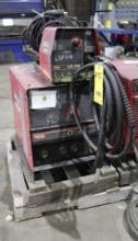 WELDER, LINCOLN IDEALARC CV305, MDL. K2400-1, max. amperagee (MIG) 400 amp, input voltage, 208 v.,