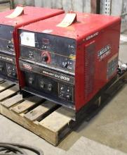 WELDER, LINCOLN IDEALARC CV305, MDL. K2400-1, max. amperage (MIG) 400 amp, input voltage, 208 v.,