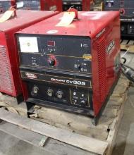 WELDER, LINCOLN IDEALARC CV305, MDL. K2400-1, max. amperage (MIG) 400 amp, input voltage, 208 v.,