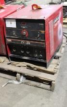 WELDER, LINCOLN IDEALARC CV305, MDL. K2400-1, max. amperage (MIG) 400 amp, input voltage, 208 v.,