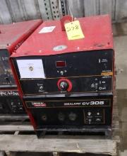 WELDER, LINCOLN IDEALARC CV305, MDL. K2400-1, max. amperage (MIG) 400 amp, input voltage, 208 v.,