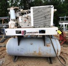 AIR COMPRESSOR, GARDNER DENVER ELECTRA-SAVER II, MDL. EBE99Q, 25 HP, 120CFM @ 100PSI, 460V