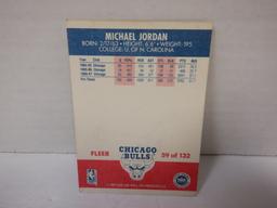 1987 FLEER MICHAEL JORDAN #59. SOME CREASING & STAINING