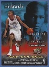 2009-10 Upper Deck Now Appearing #NA-7 Kevin Durant RC Oklahoma City Thunder