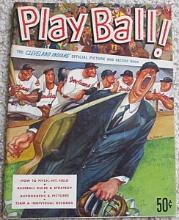 Clean 1953 Cleveland Indians Baseball Yearbook