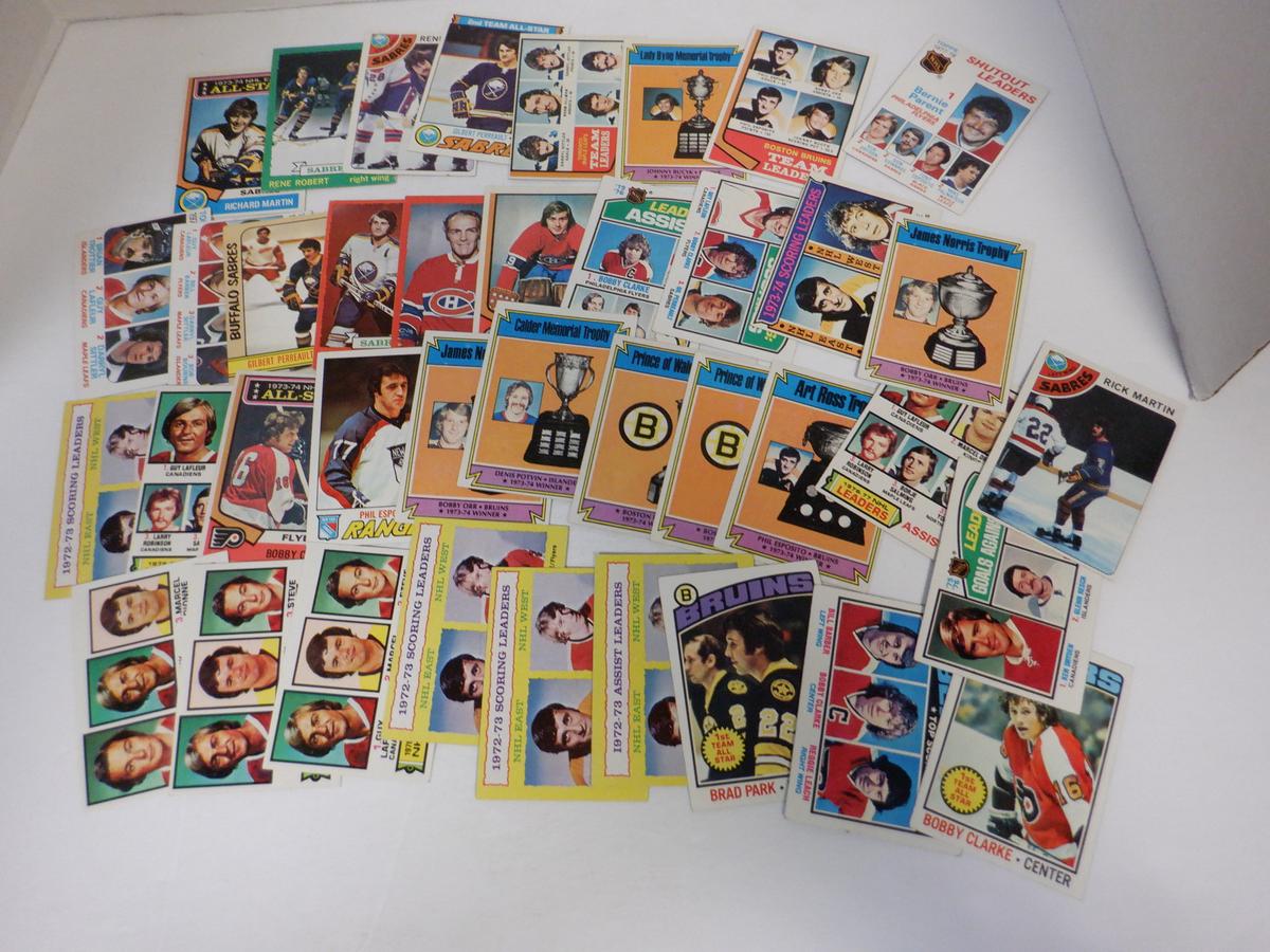 LOT OF 39 VINTAGE STAR HOCKEY CARDS