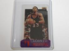 1996 CLASSIC CLEAR ASSETS ALONZO MOURNING $1 PHONE CARD
