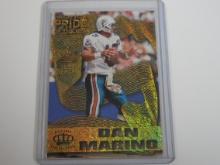 1995 PACIFIC FOOTBALL DAN MARINO PRIDE OF THE NFL GOLD FOIL DOLPHINS