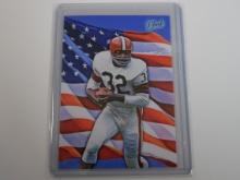 RARE 2022 DR DUNK JIM BROWN CUSTOM ART CARD SIGNED #D 2/30 ONLY 30 MADE