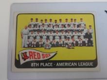 1965 TOPPS BASEBALL #403 BOSTON RED SOX 1964 TEAM CARD