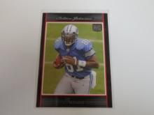 2007 BOWMAN FOOTBALL CALVIN JOHNSON MEGATRON ROOKIE CARD LIONS RC