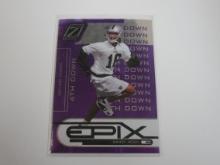 RARE 2005 DONRUSS ZENITH RANDY MOSS EPIX PURPLE #'D 042/100 RAIDERS