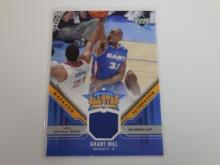 2005-06 UPPER DECK GRANT HILL GAME USED NBA ALL STAR GAME WARM UP RELIC CARD